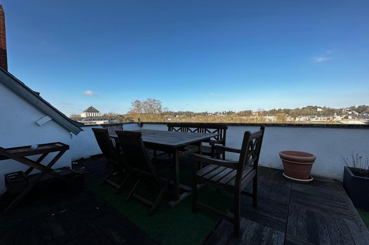 Beautiful Apartment With Terrace - Loire View Tours Eksteriør bilde