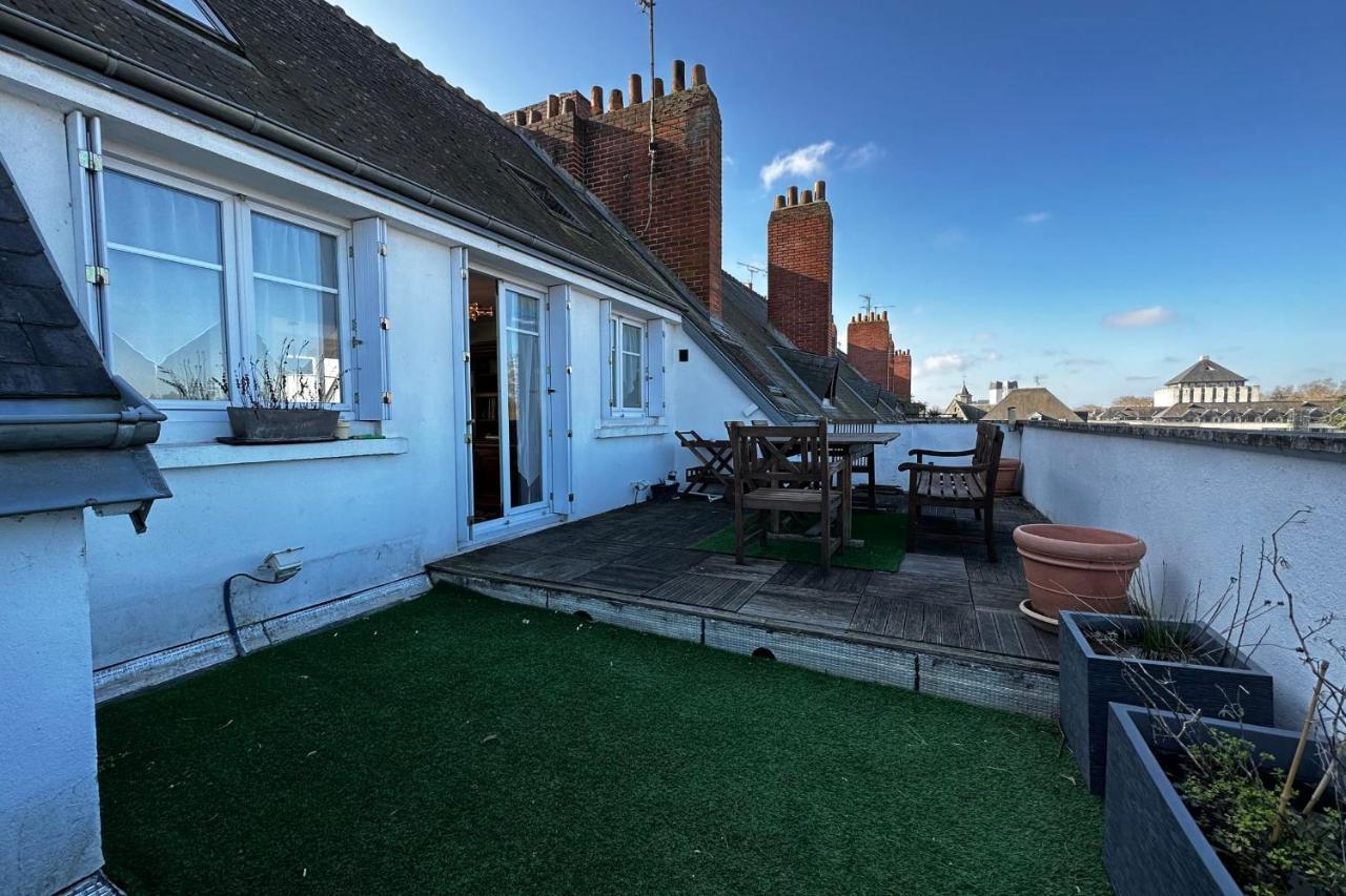 Beautiful Apartment With Terrace - Loire View Tours Eksteriør bilde